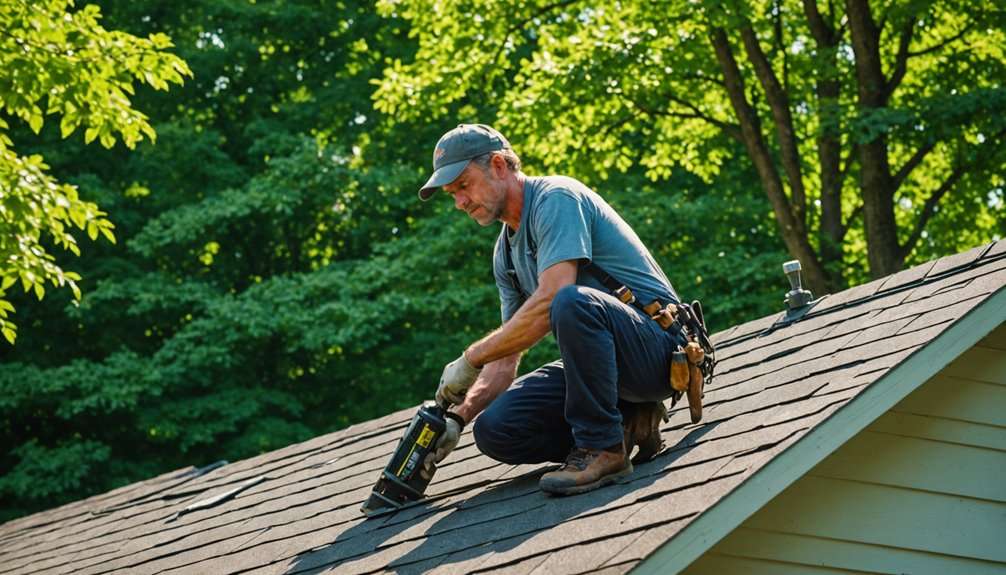 Professional steel roofing team completing installation in Edgewater NJ showing quality craftsmanship